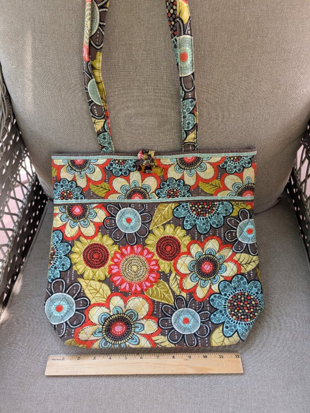 Vera Bradley Flower Shower tote bag